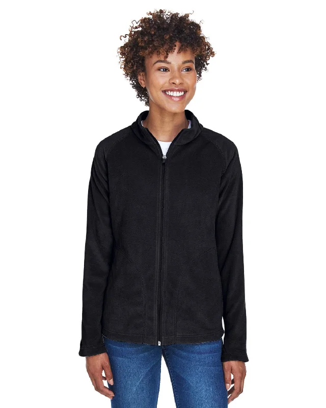 Team 365 Ladies Campus Microfleece Jacket | Black