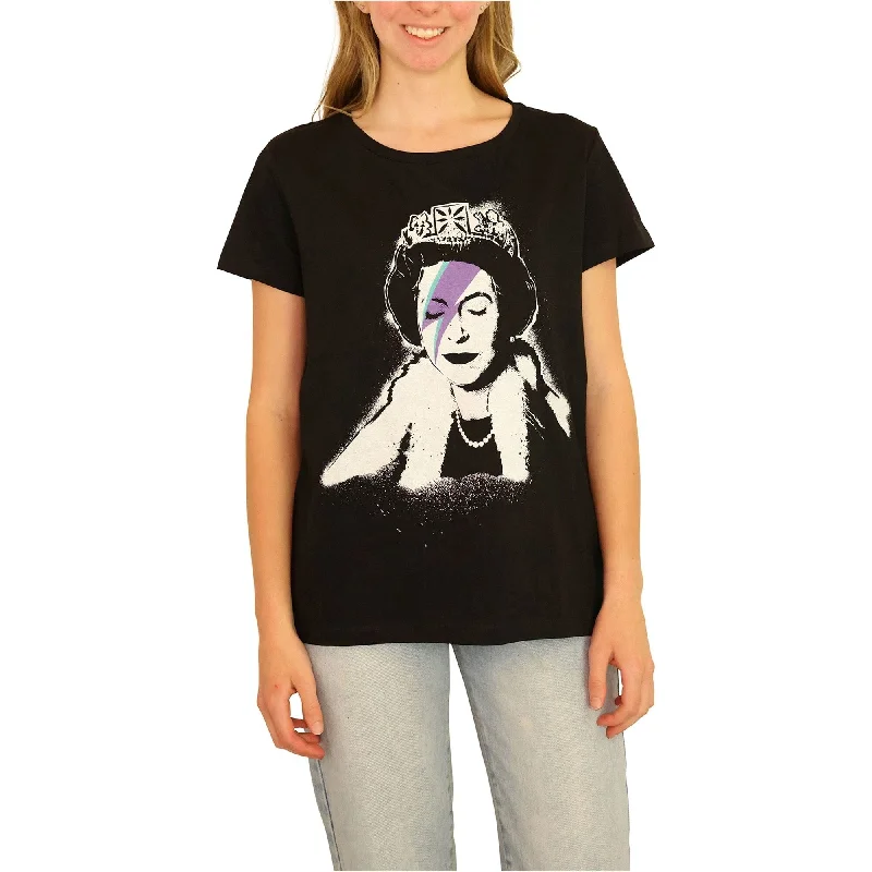 Reflective T-ShirtsElevenparis Womens Queen Elizabeth Graphic T-Shirt