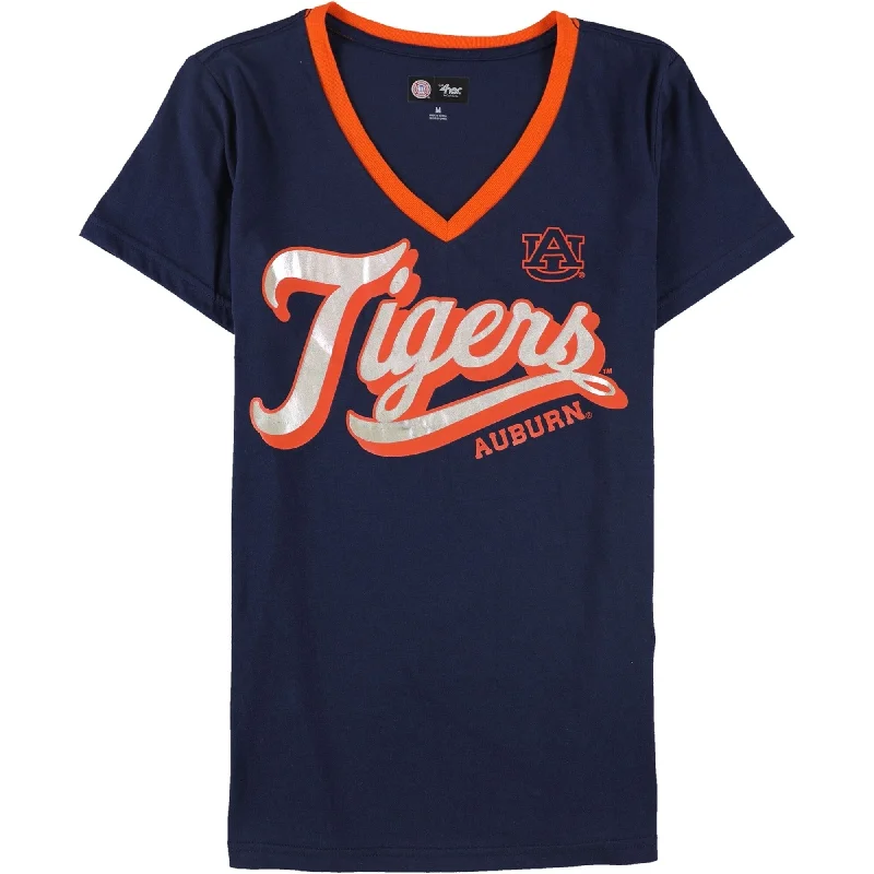 Scoop Neck T-ShirtsG-III Sports Womens Auburn University Graphic T-Shirt, Blue, Medium