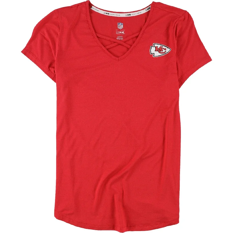 Fringed T-ShirtsG-III Sports Womens Kansas City Graphic T-Shirt, Red, Small