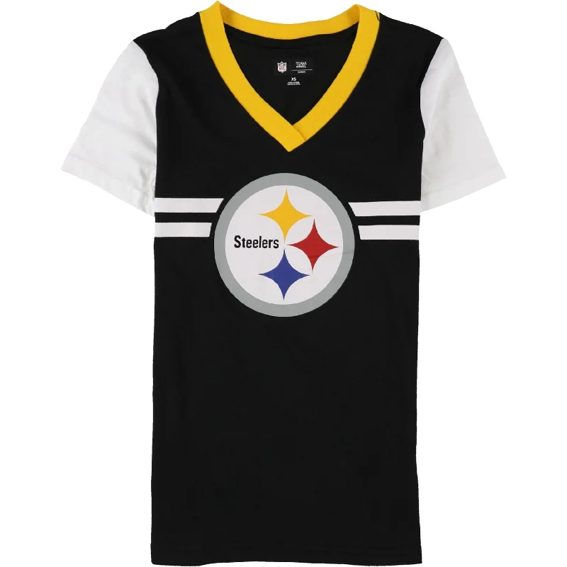 Statement T-ShirtsG-III Sports Womens Pittsburgh Steelers Graphic T-Shirt, Black, X-Small