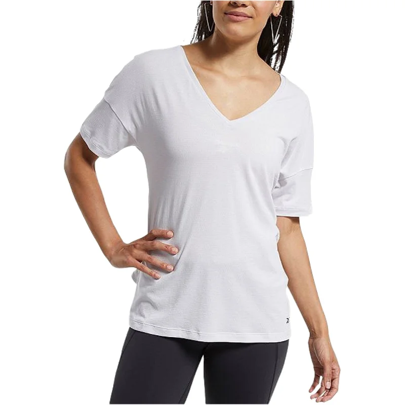 Bamboo T-ShirtsReebok Womens Activchill Graphic T-Shirt, White, Small