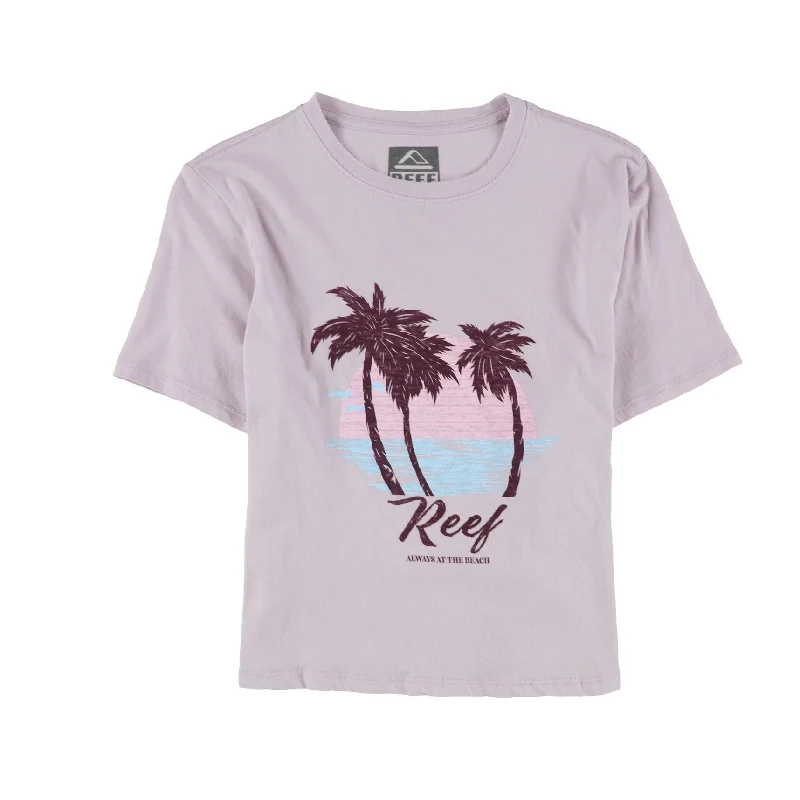 Festival T-ShirtsReef Womens Always At The Beach Graphic T-Shirt