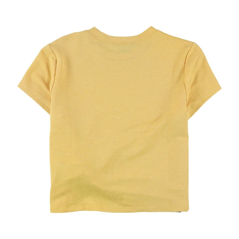 Designer T-ShirtsSkechers Womens Wellness Basic T-Shirt, Yellow, Small