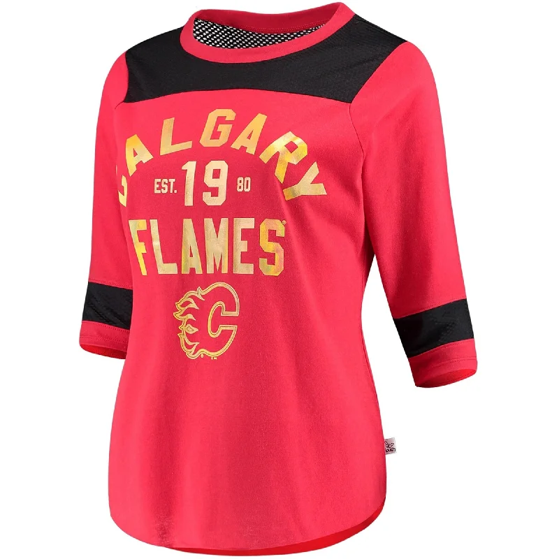 Branded T-ShirtsTouch Womens Calgary Flames Graphic T-Shirt