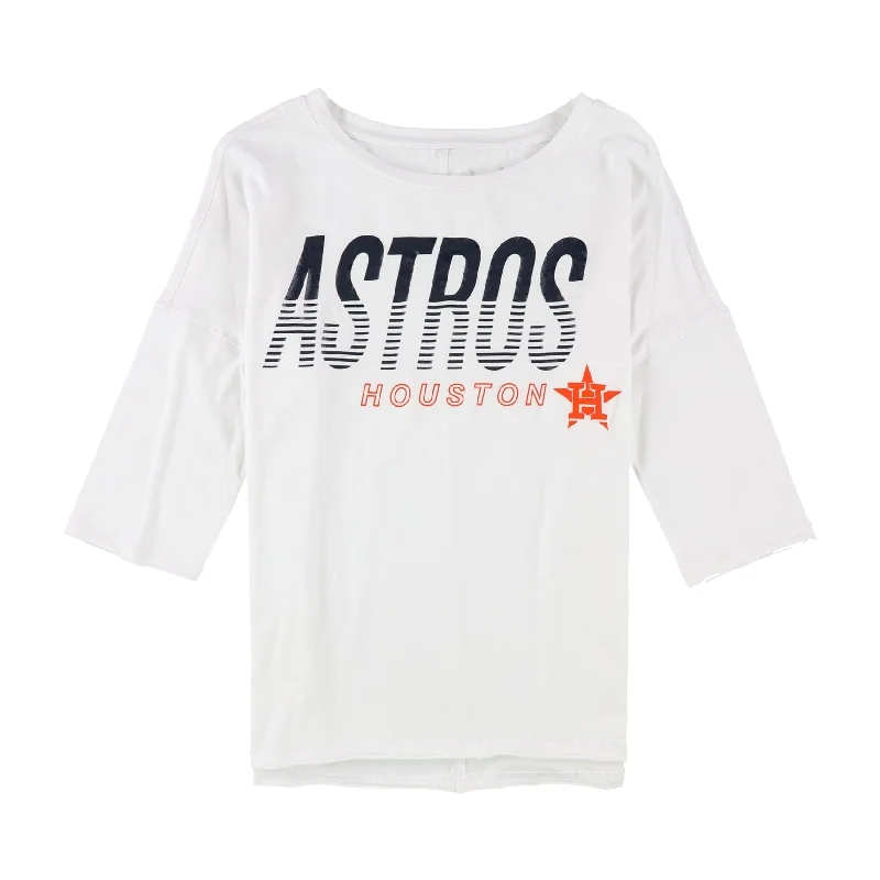 Waterproof T-ShirtsTouch Womens Houston Astros Graphic T-Shirt, White, Medium