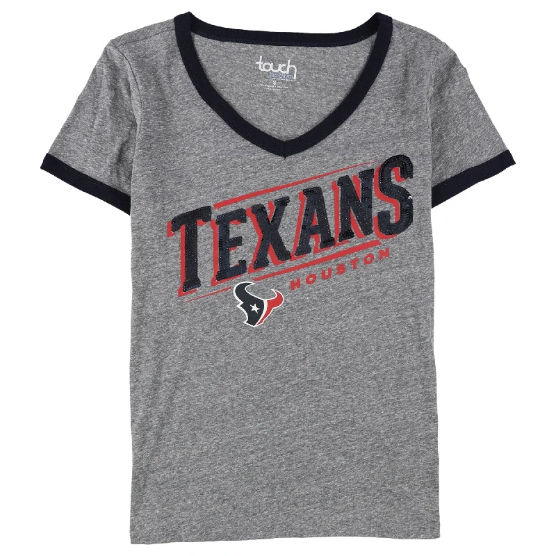 Formal T-ShirtsTouch Womens Texans Sequined Embellished T-Shirt