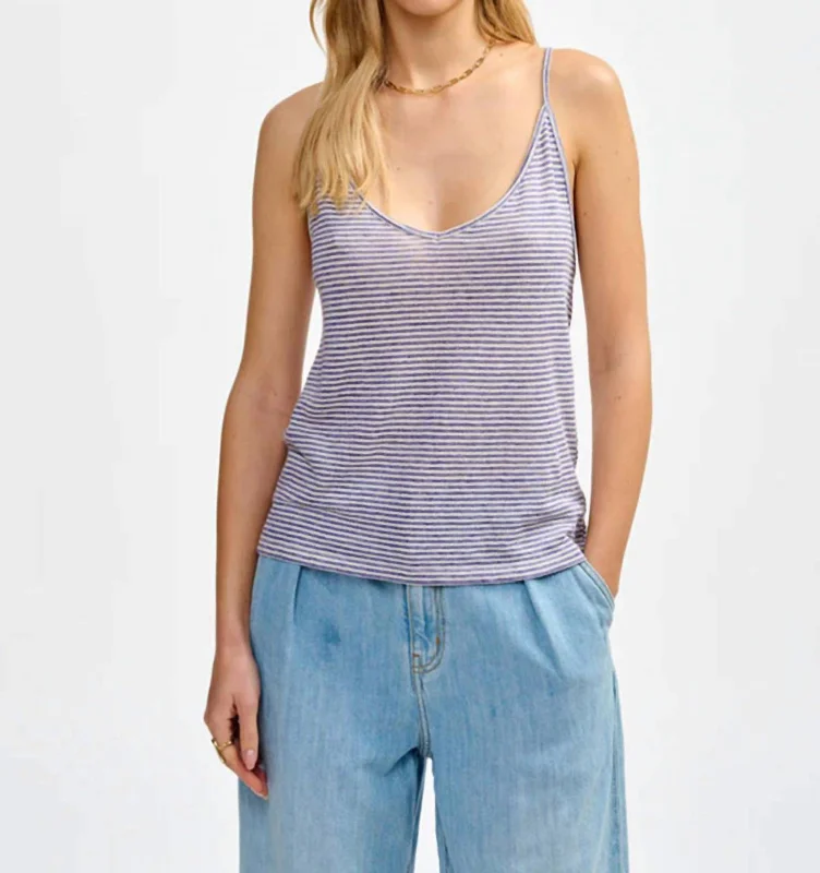 Vivian Tank Top In StripeOutdoor tee