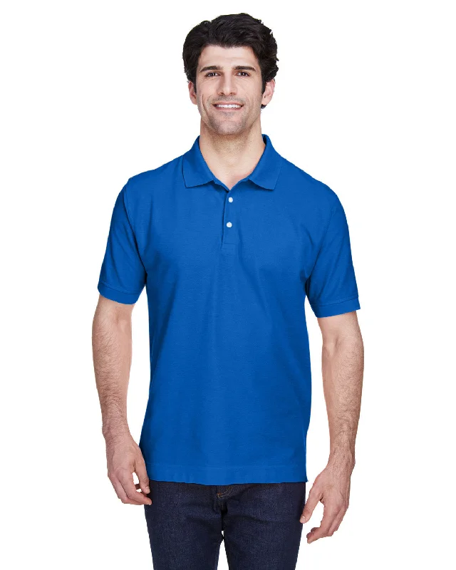 Devon & Jones D100 Men's Pima Piqu Short-Sleeve PoloPunk Shirts