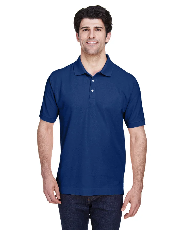 Devon & Jones D100 Men's Pima Piqu Short-Sleeve PoloRainproof Shirts