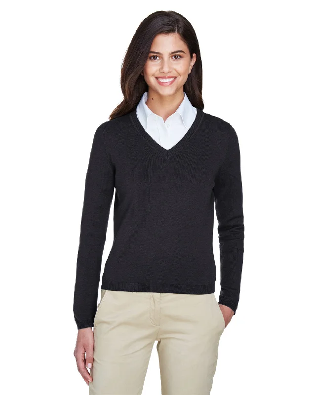 Devon & Jones D475W Ladies' V-Neck SweaterHemp Shirts