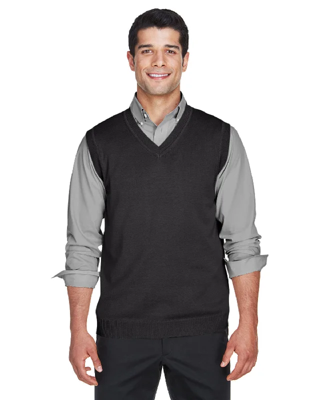 Devon & Jones D477 Adult V-Neck VestRayon Shirts