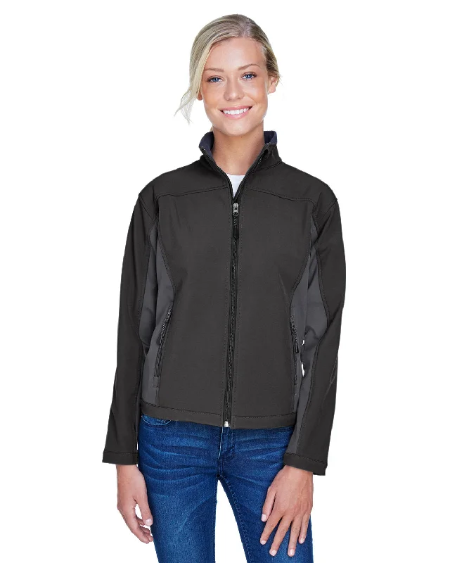 Devon & Jones D997W Ladies' Soft Shell Colorblock JacketSports Team Shirts