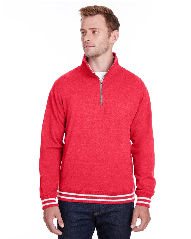 J America JA8650 Adult Relay Quarter-Zip