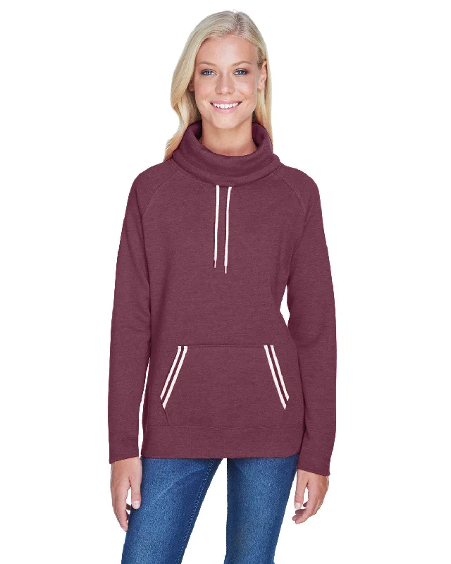 J America JA8653 Ladies' Relay Cowl Neck