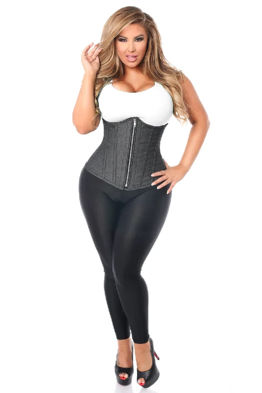 Black Underbust Corset