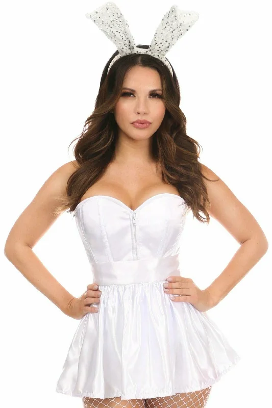 Lavish 3 PC Sexy Bunny Corset CostumeTightglove